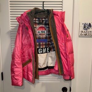 Bogner Mauna Kea 4205 Ski Jacket Pink Women’s US 6 EU 36 Small